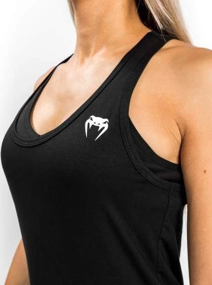 "Venum Essential" moteriška "Racer Back Tank Top" - Juoda