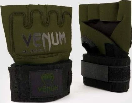 Venum Kontact Gel rankų vyniojimai, chaki/juoda