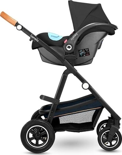 Vežimėlis Lionelo Amber 3in1 Mėlyna Navy