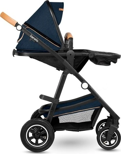 Vežimėlis Lionelo Amber 3in1 Mėlyna Navy