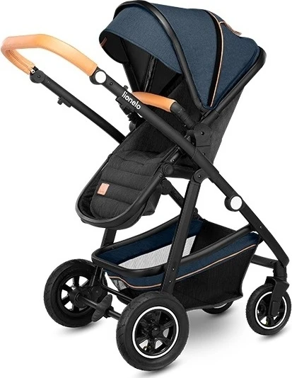 Vežimėlis Lionelo Amber 3in1 Mėlyna Navy