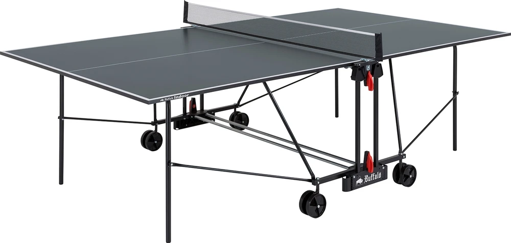 Stalo teniso stalas patalpoms Buffalo Basic, pilkas
