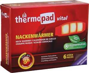 Kaklo šildytuvas Thermopad, 6 vnt.