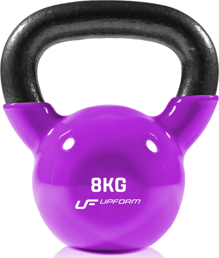 Vinilinis ketaus svarstis Kettlebell 8kg - UpForm