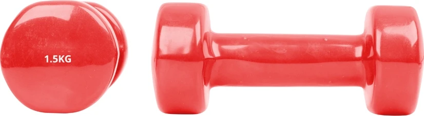 Vinilinių hantelių rinkinys inSPORTline Smoothbell 2 x 1,5kg