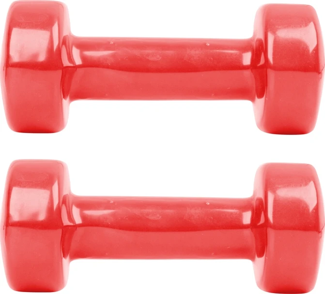 Vinilinių hantelių rinkinys inSPORTline Smoothbell 2 x 1,5kg