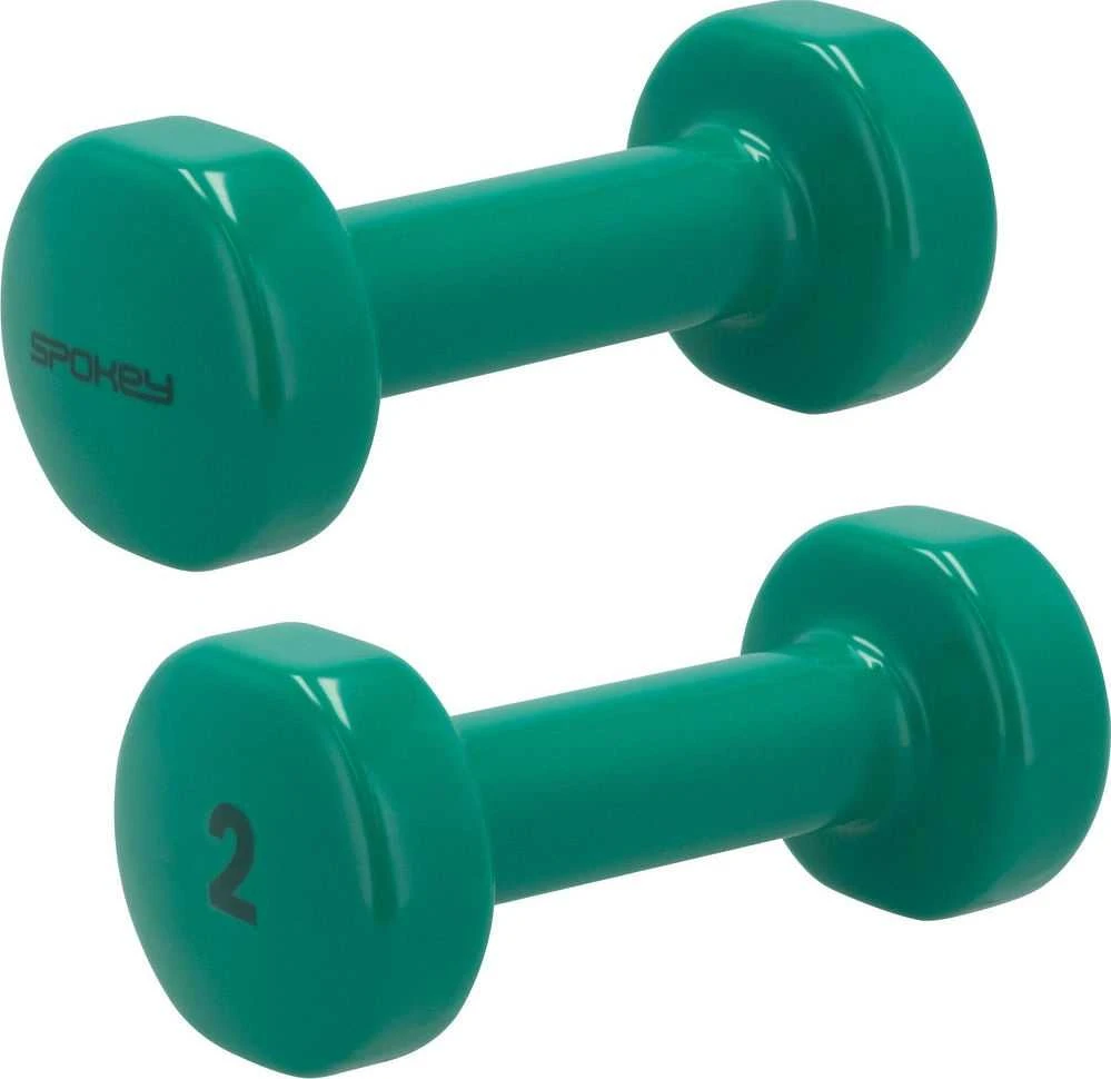Vinilinių hantelių rinkinys Spokey SHAPE 2x 2kg