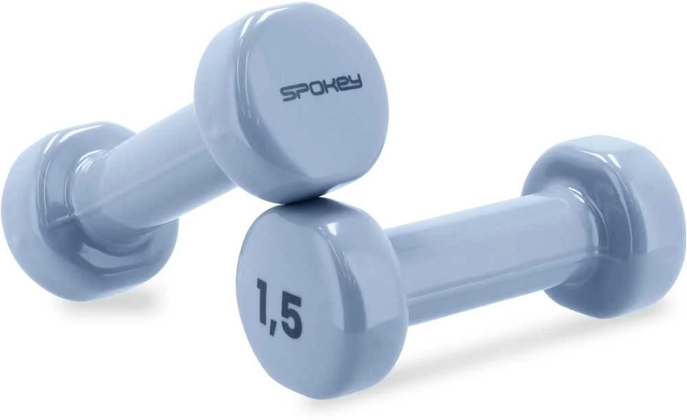 Vinilinių hantelių rinkinys Spokey SHAPE 2x 1,5kg