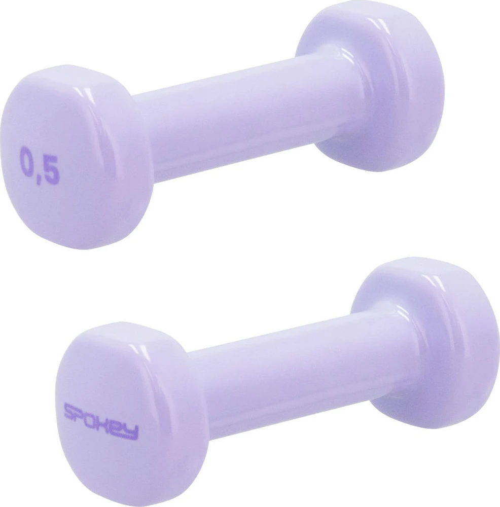 Vinilinių hantelių rinkinys Spokey SHAPE 2x 0,5kg