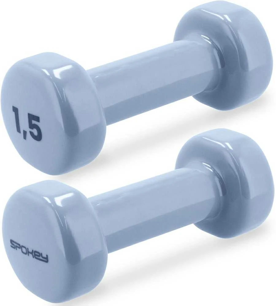 Vinilinių hantelių rinkinys Spokey SHAPE 2x 1,5kg