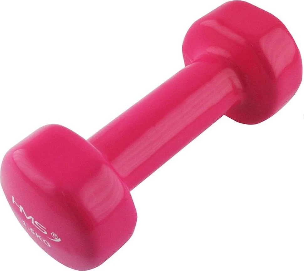Hantelis dengtas vinilu 1 5kg