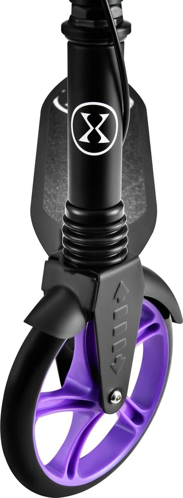 Violetinis paspirtukas Nils Extreme HM124T su diskiniu stabdžiu