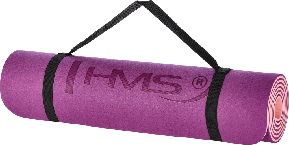 Violetinis TPE jogos kilimėlis YM10 HMS