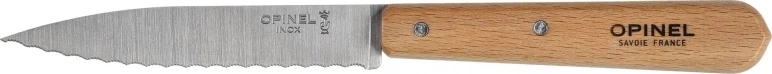Virtuvinis peilis Opinel Serrated Nr.113 buko rankena