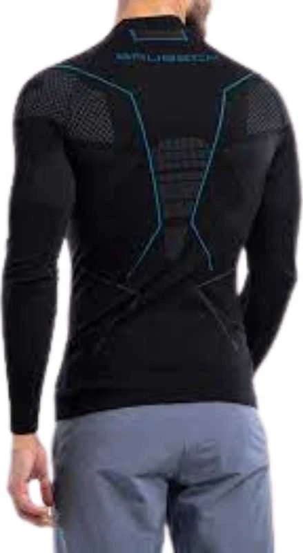 Vyr. termo marškinėliai Brubeck Thermo Men's Sweatshirt - Juoda - XXL