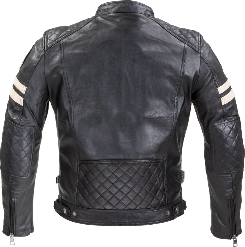Vyriška moto striukė Jacket W-TEC Milano odinė