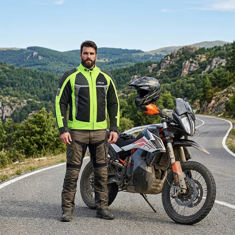 Vyriška motociklininko striukė BOS Libera