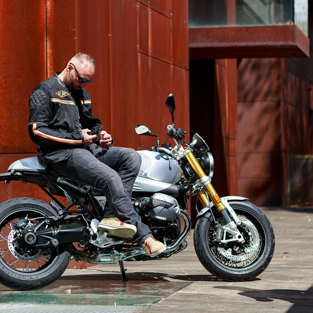 Vyriška motociklininko striukė W-TEC 2Stripe