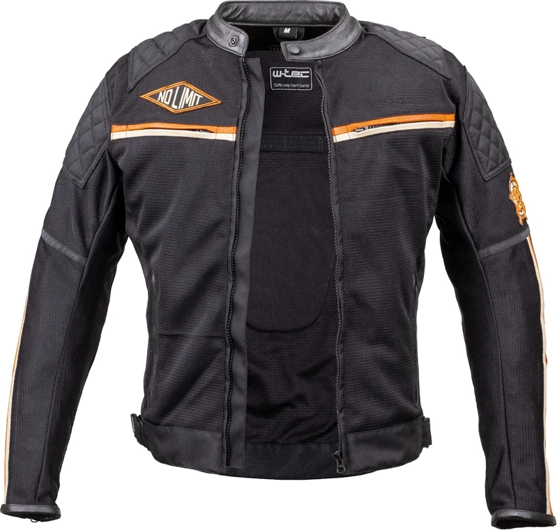 Vyriška motociklininko striukė W-TEC 2Stripe