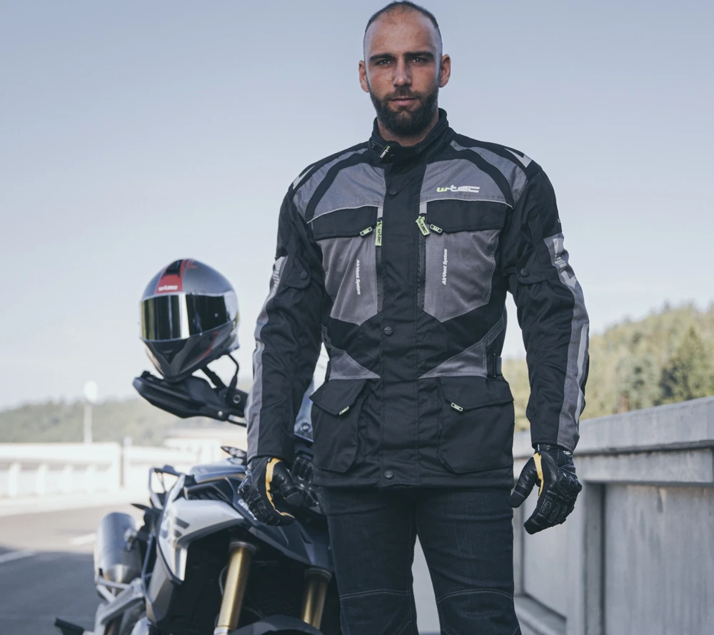 Vyriška motociklininko striukė W-Tec Burdys Evo