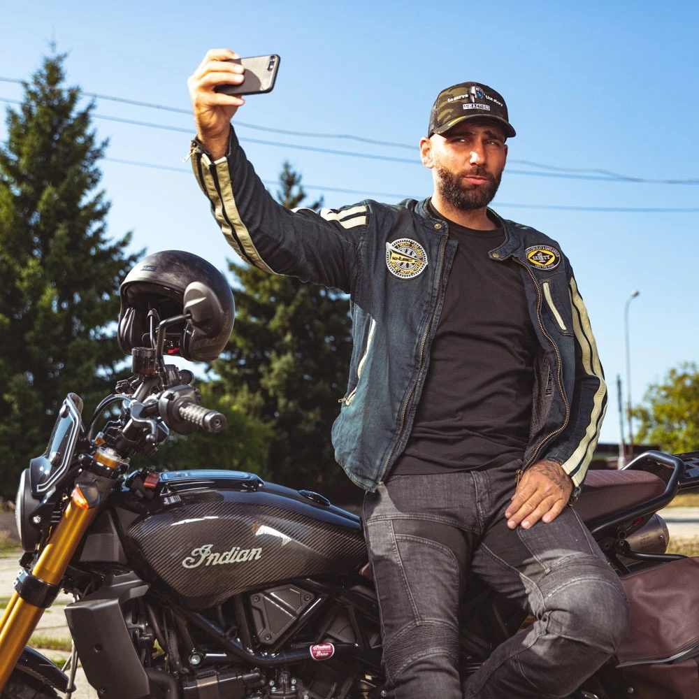 Vyriška motociklininko striukė W-TEC Wildone