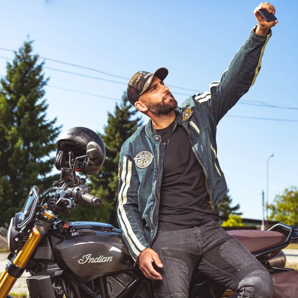 Vyriška motociklininko striukė W-TEC Wildone