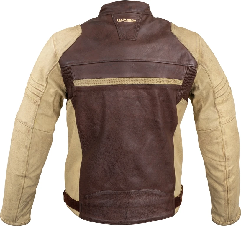 Vyriška odinė motociklo striukė W-TEC Retro