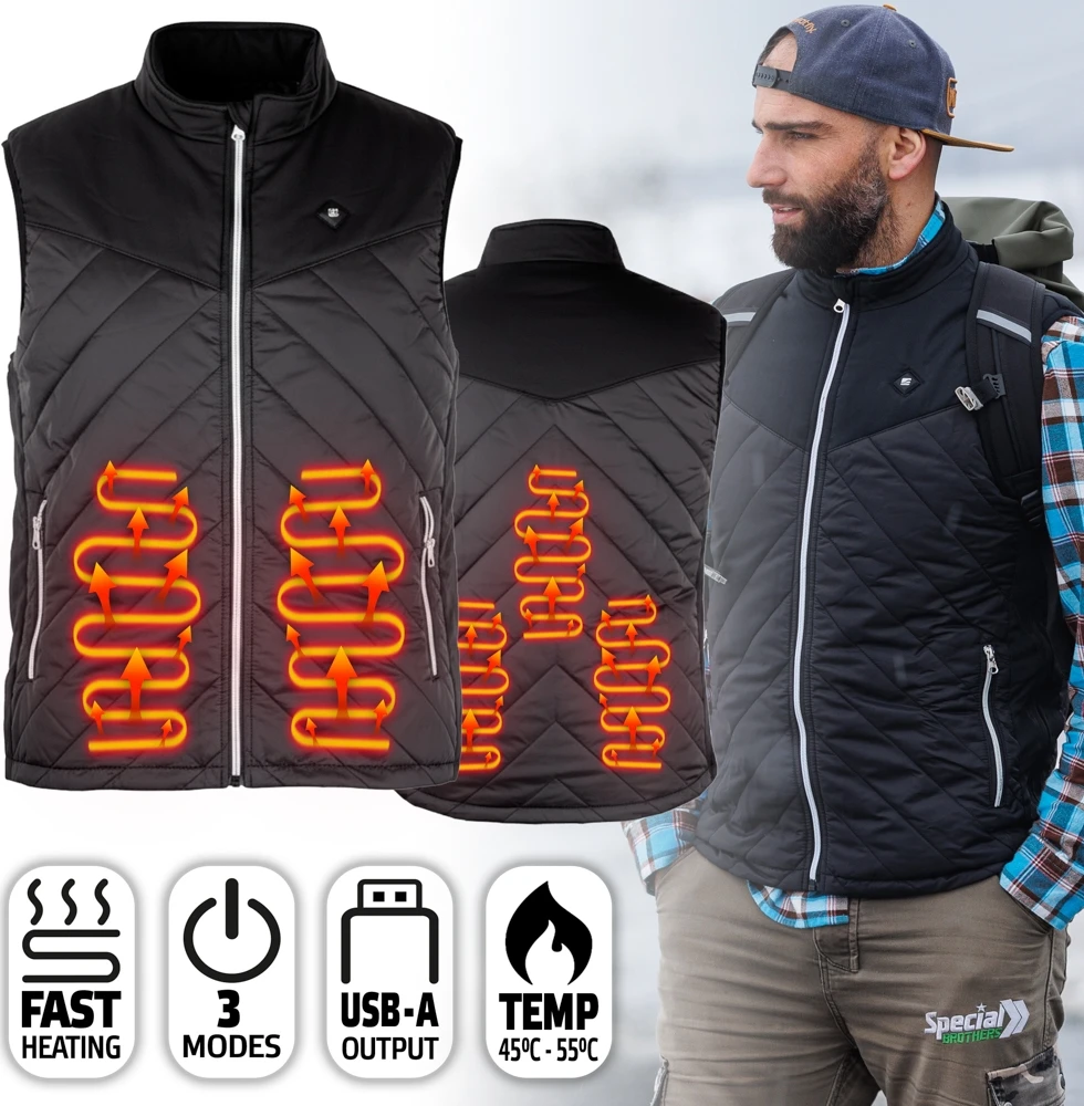 Vyriška šildoma liemenė inSPORTline WARMhim