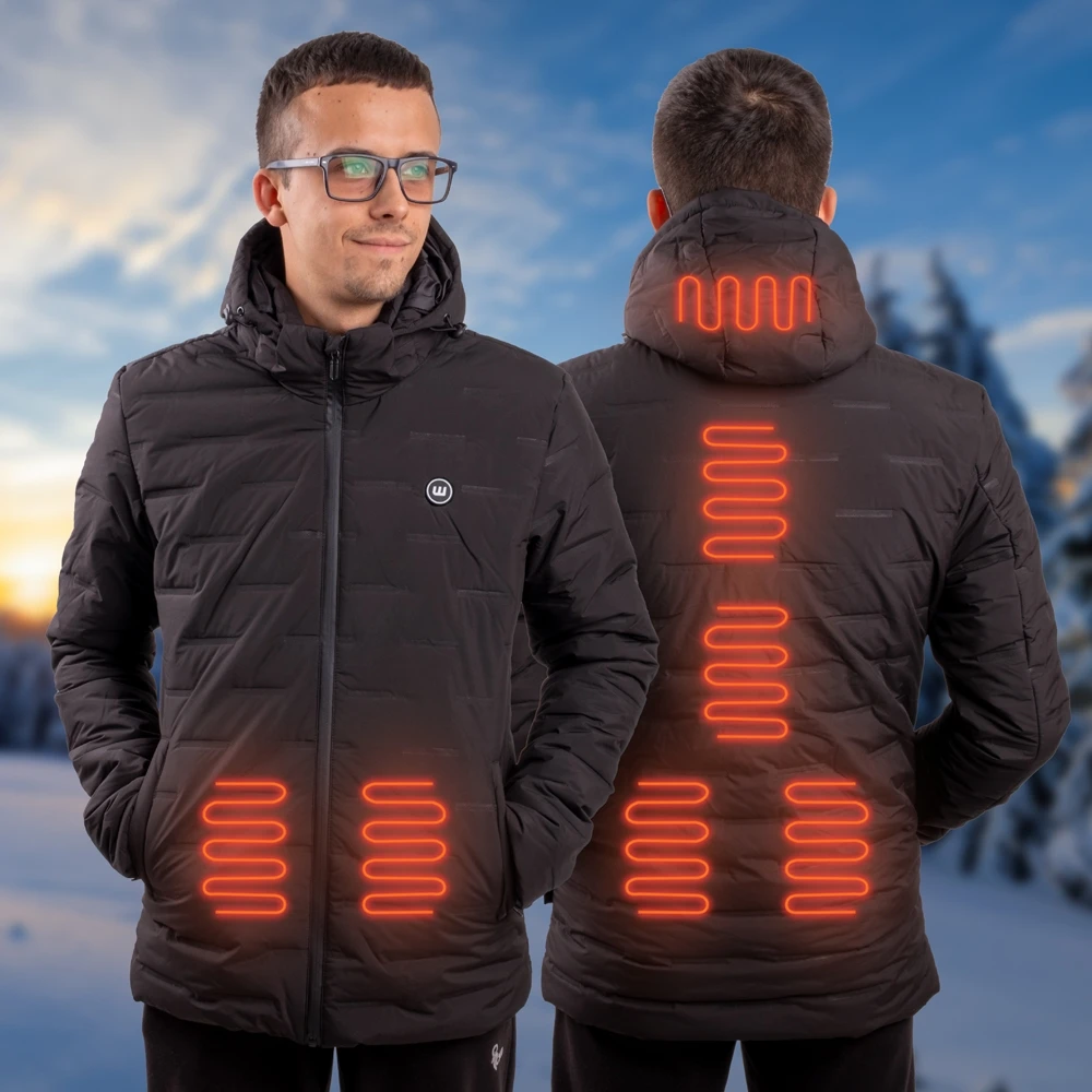 Vyriška šildoma striukė W-TEC HEATborg