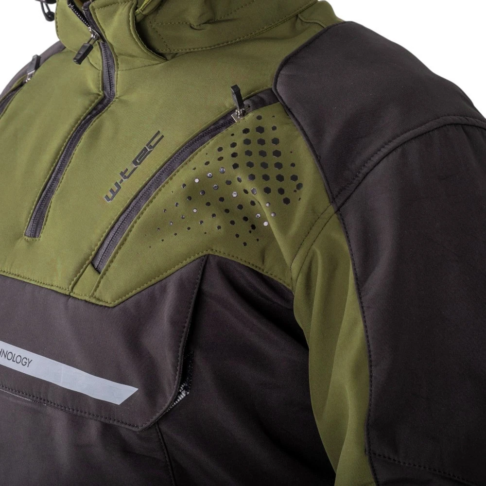 Vyriška softshell motociklininko striukė W-TEC Annorack