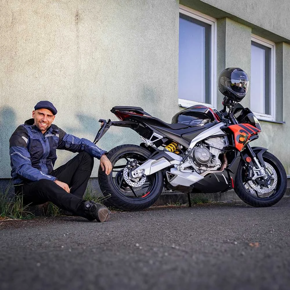 Vyriška vasarinė motociklininko striukė BOS Hobart