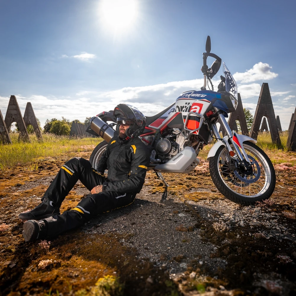 Vyriška vasarinė motociklininko striukė W-TEC Tosheck