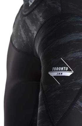 Vyriškas neopreninis švarkas Jobe Toronto Jet, 2 mm