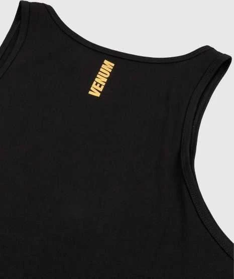 Marškinėliai be rankovių Venum Boxing VT, juoda/auksinė
