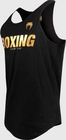 Vyriški berankoviai marškinėliai Venum Boxing VT - Juodas/Gold