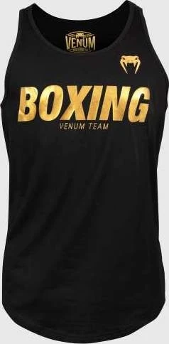 Vyriški berankoviai marškinėliai Venum Boxing VT - Juodas/Gold