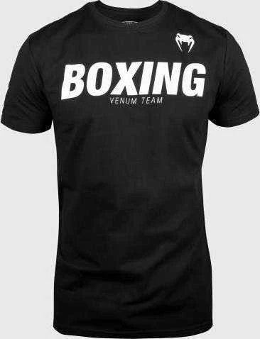 Vyriški marškinėliai Venum Boxing VT - Juodas/Baltas