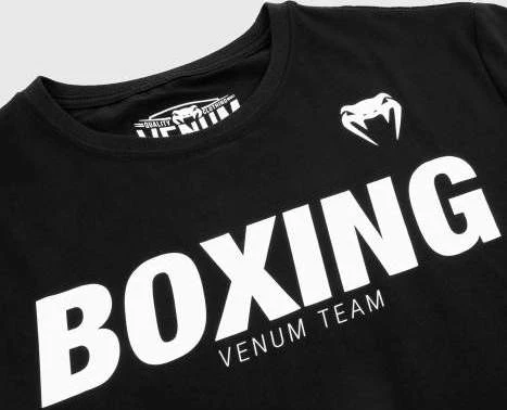 Marškinėliai Venum Boxing VT – juoda/balta