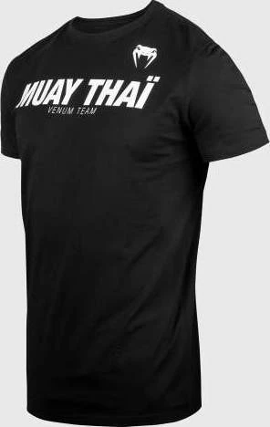 Marškinėliai Venum Muay Thai VT, juodi/balti