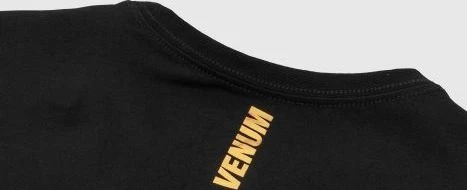 Marškinėliai Venum Muay Thai VT - juoda/auksinė