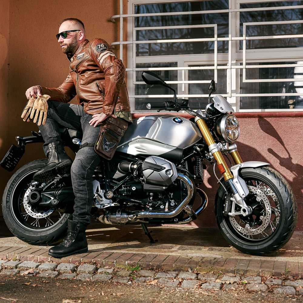 Vyriški moto džinsai W-TEC Oliver