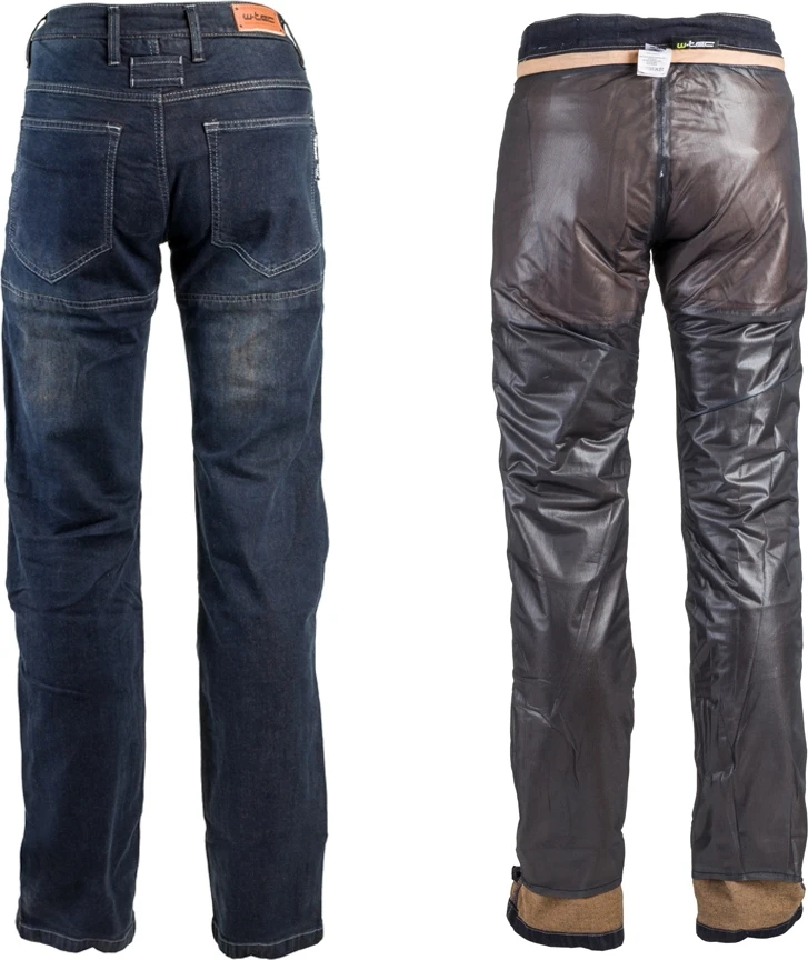 Vyriški moto džinsai W-TEC Pawted Dark