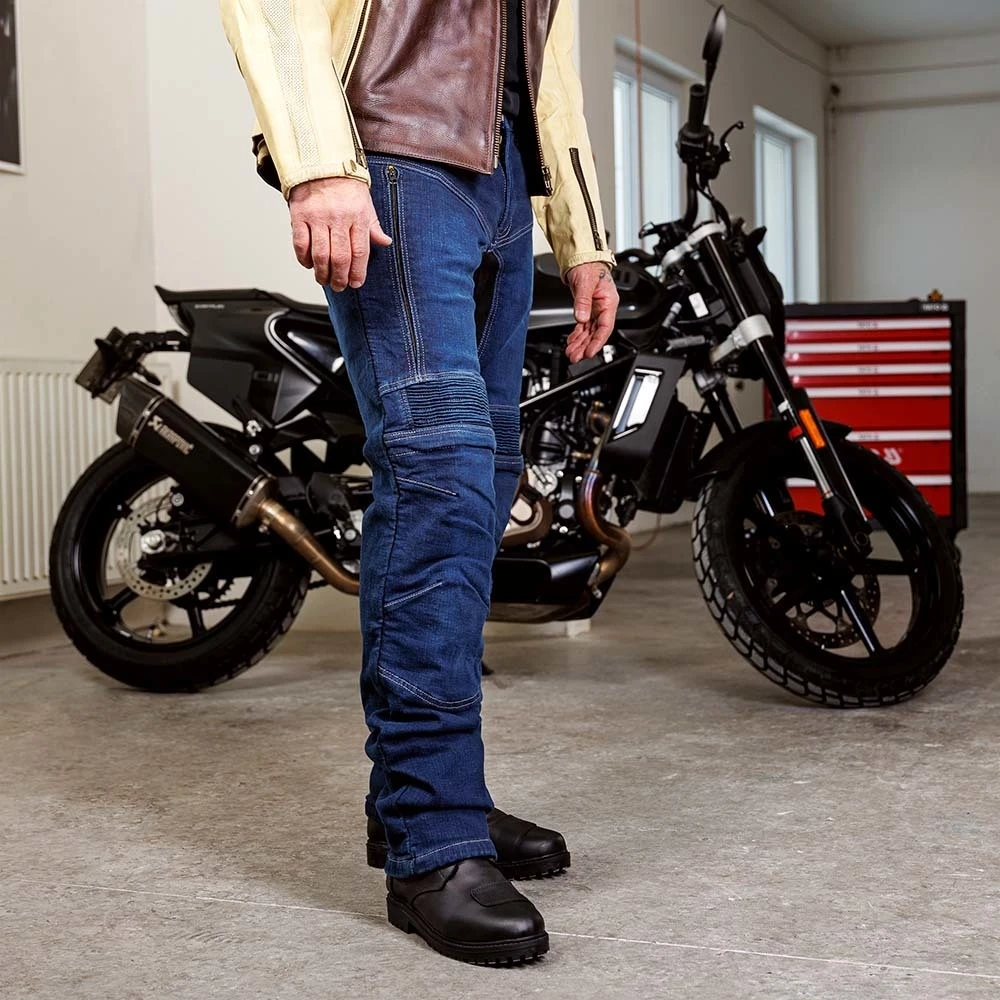 Vyriški motociklininko džinsai W-TEC Biterillo Evo