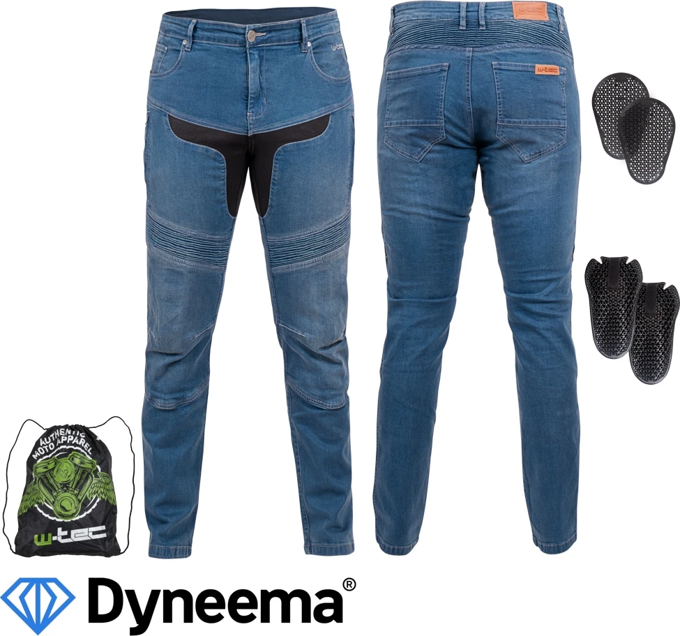 Vyriški motociklininkų džinsai W-TEC Dynetis