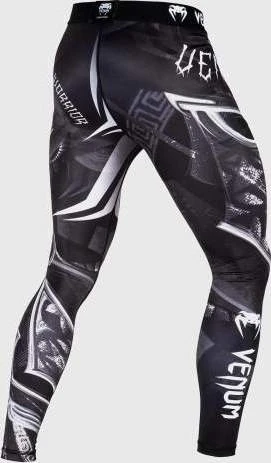 Kompresinės tamprės Venum Gladiator 3.0, juodos/baltos