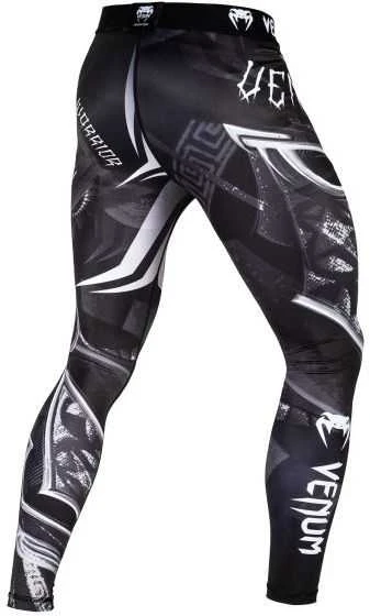 Vyriškos kompresinės tamprės Venum Gladiator 3.0 - Juodas/Baltas