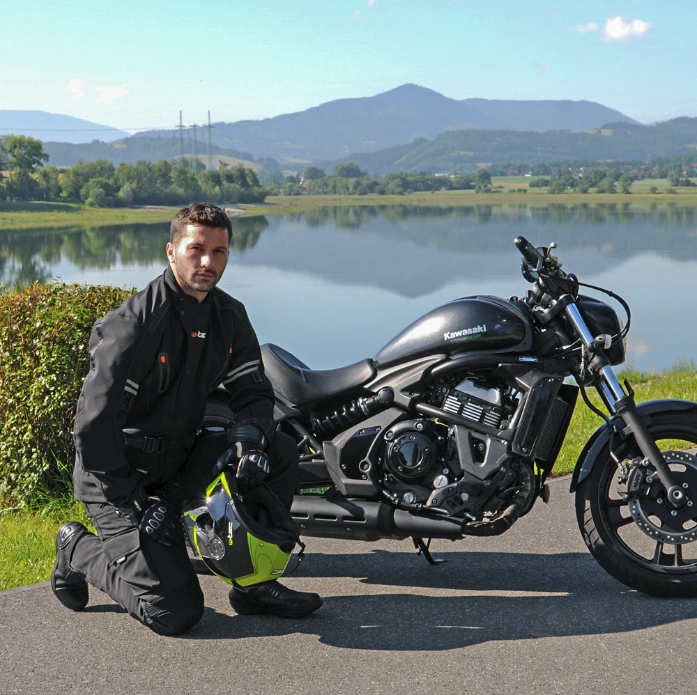 Vyriškos moto pirštinės W-TEC Crushberg