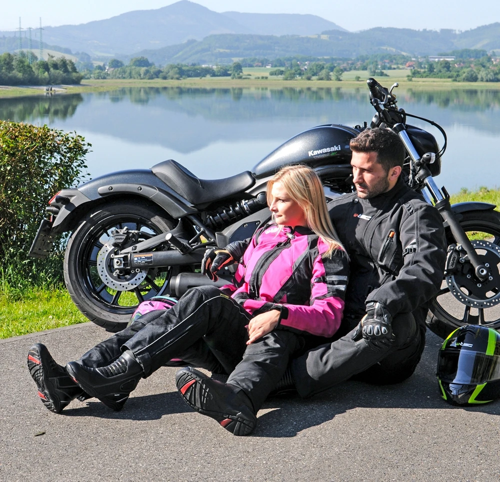 Vyriškos moto pirštinės W-TEC Crushberg