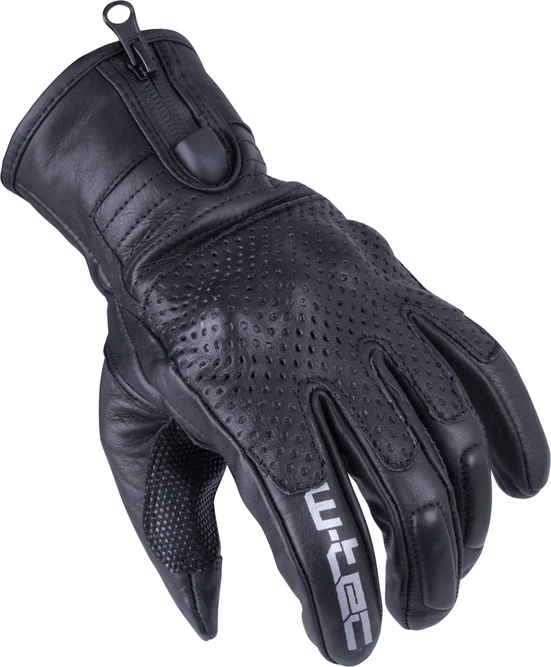 Vyriškos odinės moto pirštinės W-TEC Swaton