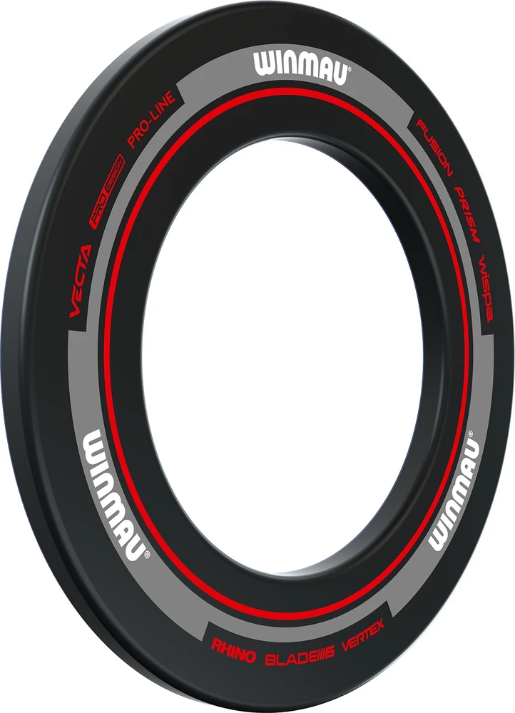 Winmau Advance smiginio lentos apsauga juoda/raudona